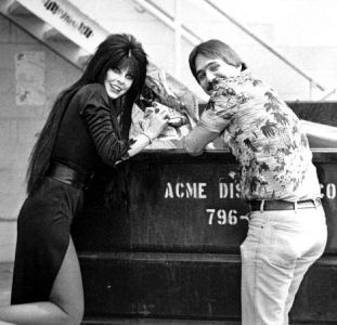 Elvira & Freddy Going Over Material For Her Show