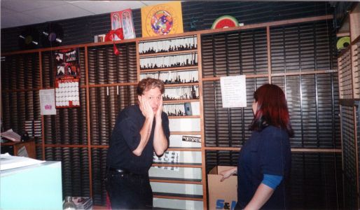 New KROQ studio in 1996