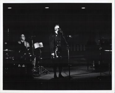 Meg Lee Chin with Jed The Fish on Drums, 1999