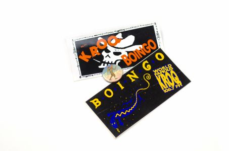 Oingo Boingo KROQ stickers