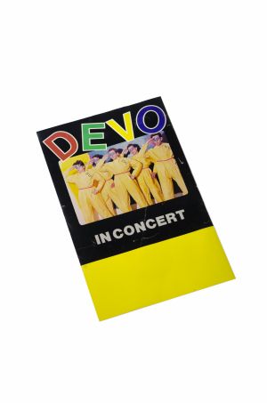 DEVO performance poster