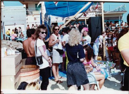 Michael Penn KROQ Malibu beach remote, cir89