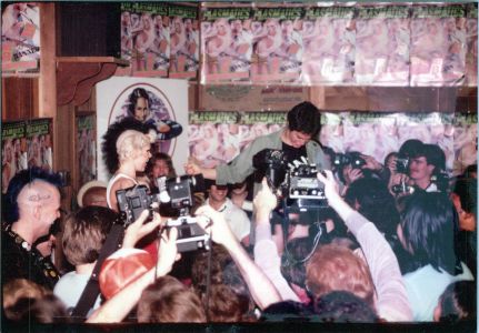 Plasmatics in-store appearance at Licorice Pizza cir81